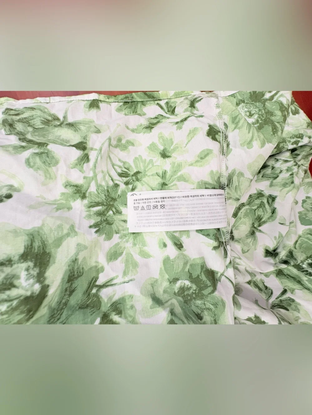 Abercrombie & Fitch White and Green Floral Maxi Dress